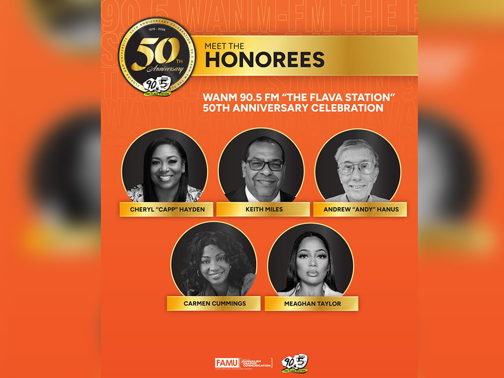 WANM 90.5 FM celebrated its 50th anniversary by honoring five individuals whose contributions helped shape the station's legacy in broadcasting and media. The 2026 honorees included Cheryl “Capp” Hayden, Keith Miles, Andrew “Andy” Hanus, Carmen Cummings and Meaghan Taylor.