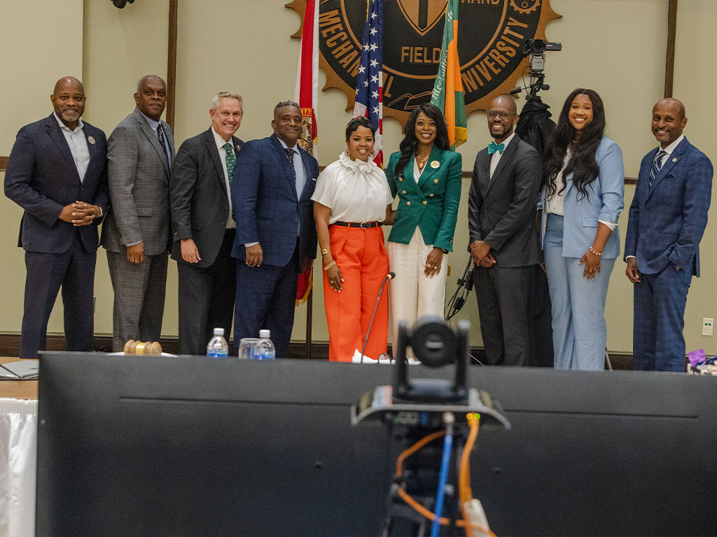 Board of Trustees with actress Malinda Williams