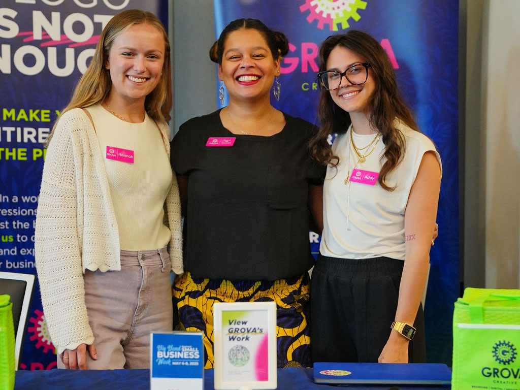 Three women vendors at the Big Bend Regional Small Business Week