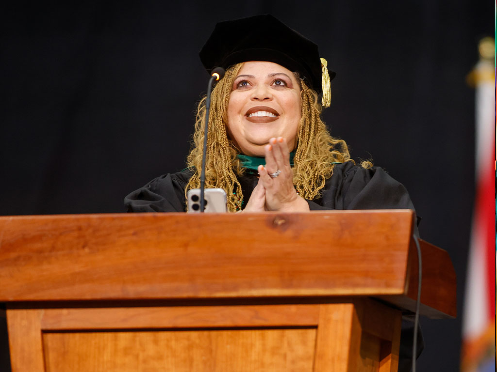 Board of Trustees Chair Kristen Harper