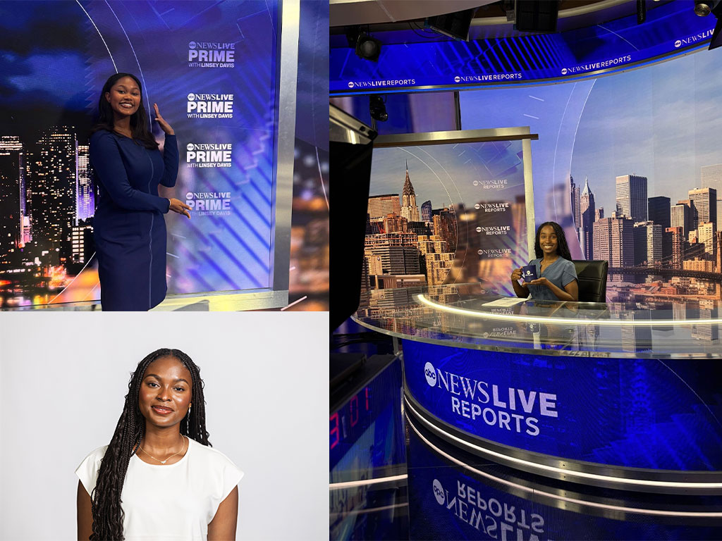 Collage of SJGC Students Interned with Disney