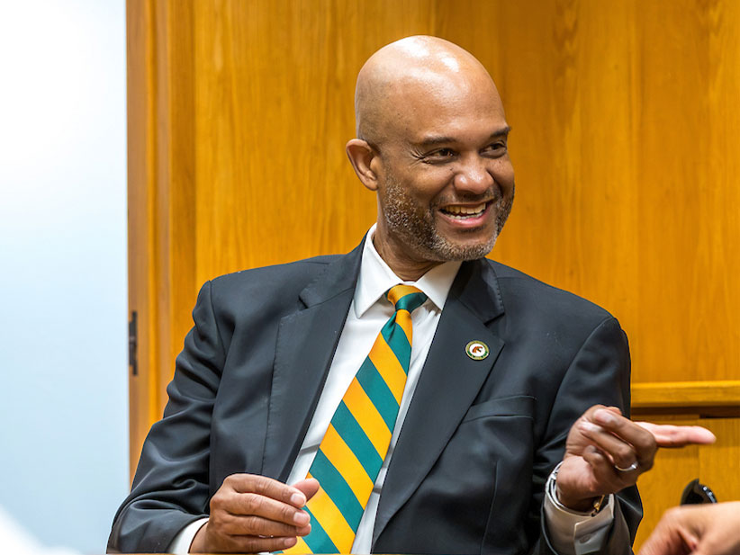 Donald Palm, Ph.D., executive vice president of Health Sciences Enterprise