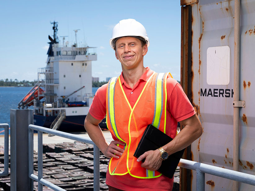 Maxim A. Dulebenets, associate professor in the Department of Civil and Environmental Engineering