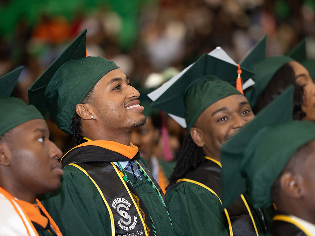 Milestone graduating class demonstrates how strategic support systems are helping more FAMU students earn engineering degrees.