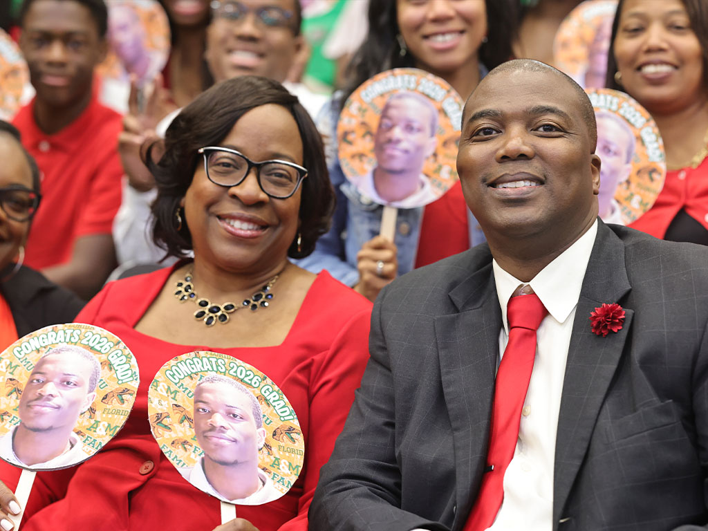 A family of a FAMU graduate.