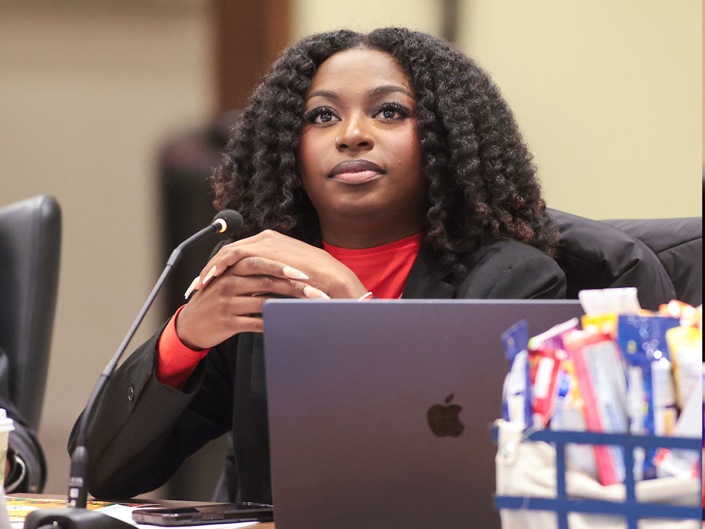 SGA President Zayla Bryant