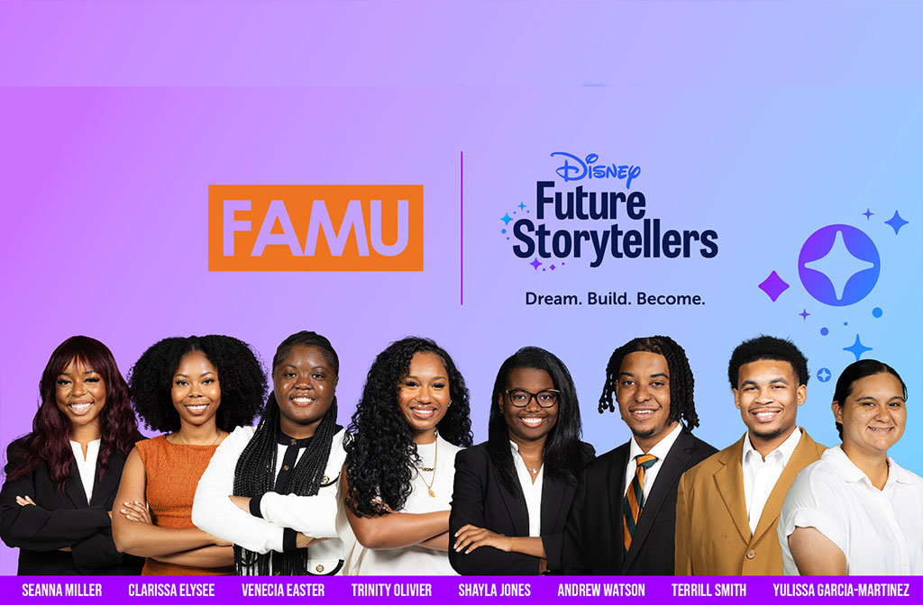 Photo Collage of the Disney Storytellers 2025-26 Cohort.