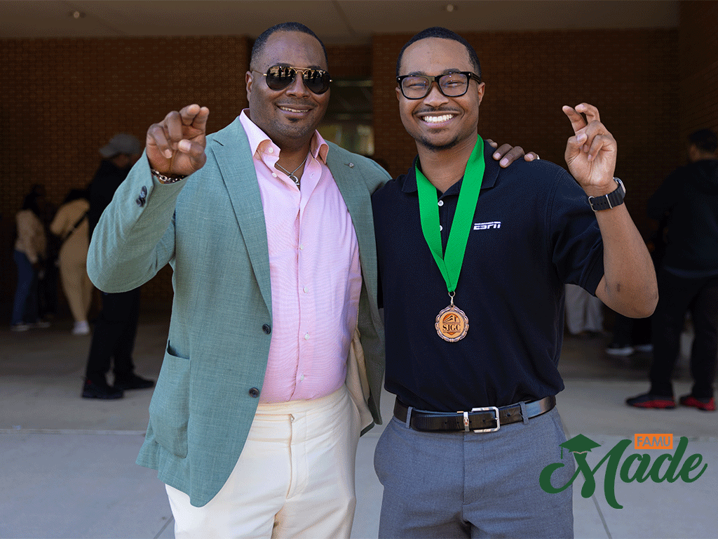 Jefferey Hood and his father