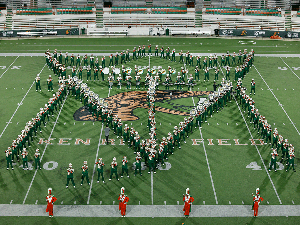 Marching 100 King of Pop Formation