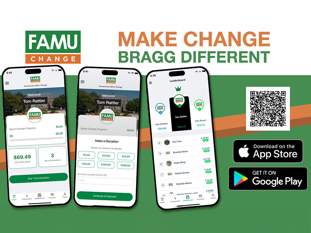 The FAMU App Promotional Graphic