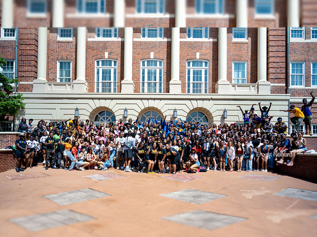 Group photo of FAMU Greek Life