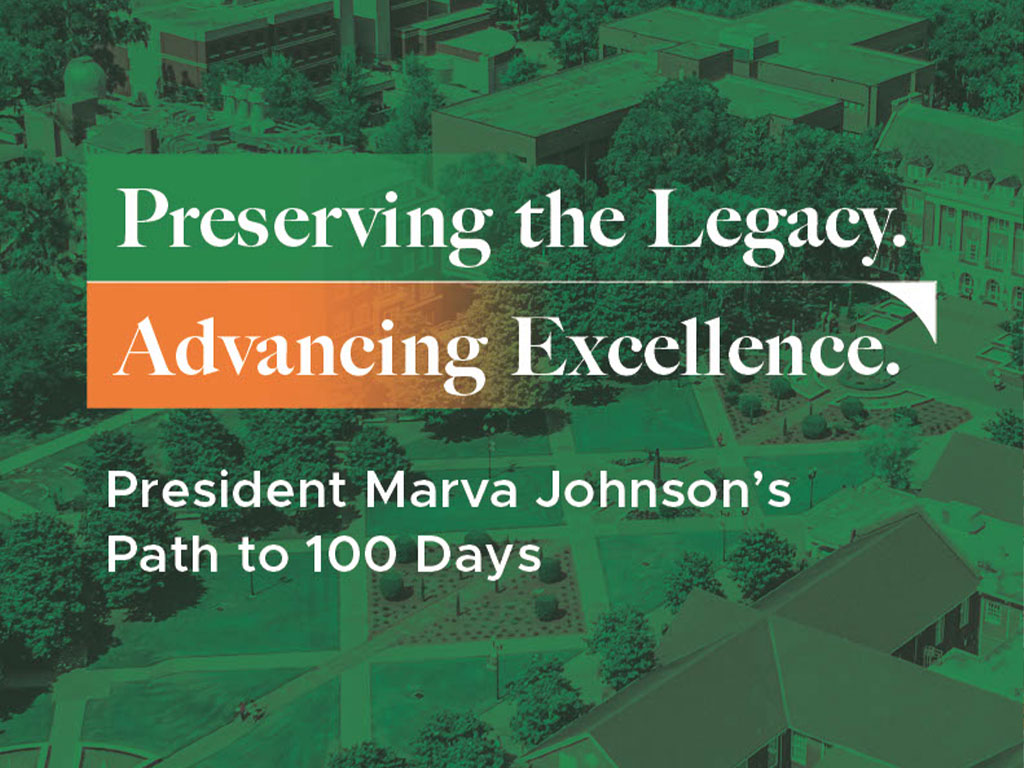 President Marva B. Johnson's 100-Day Action Plan