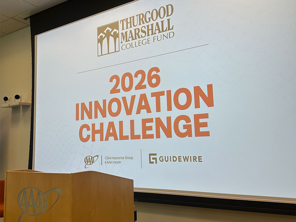 The 2026 Thurgood Marshall College Fund Innovation Challenge brought together students from HBCUs across the country to apply their knowledge, collaborate with peers and showcase innovative solutions to industry challenges. (Photo courtesy: Lauren Mickens)
