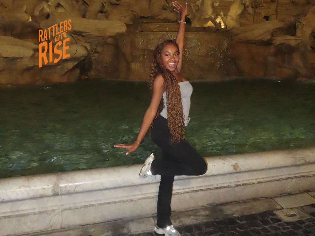 Loryn May loved every minute she spent in Rome over the summer.