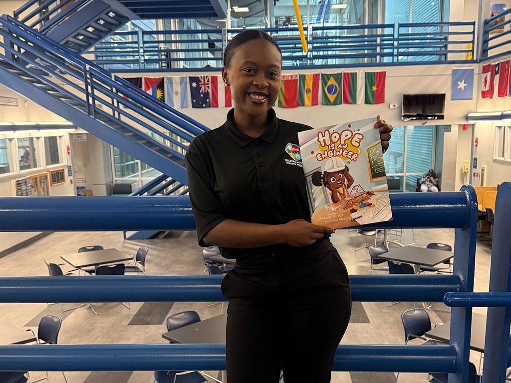 Through mentorship and hands-on learning, a Florida A&M University student helps spark curiosity and confidence in young girls pursuing interests in STEM