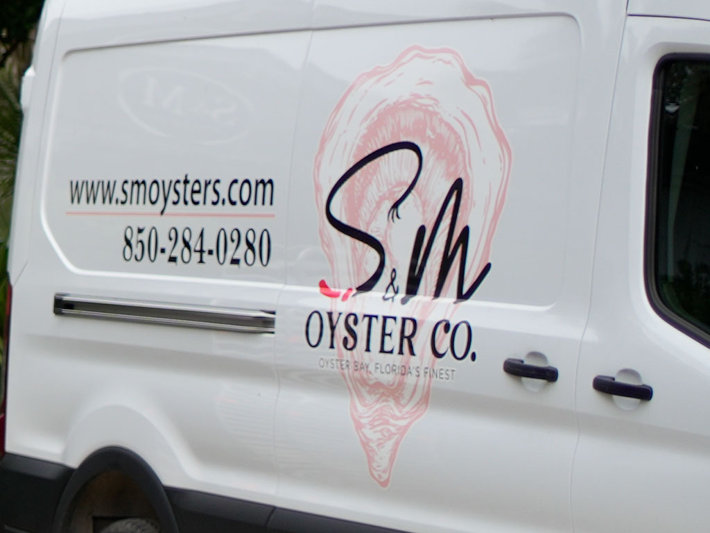 S&M Oyster Company, owned by Chad Minter, partners with Florida A&M University's School of the Environment to support research examining how water quality conditions affect oyster farming in Wakulla County.
