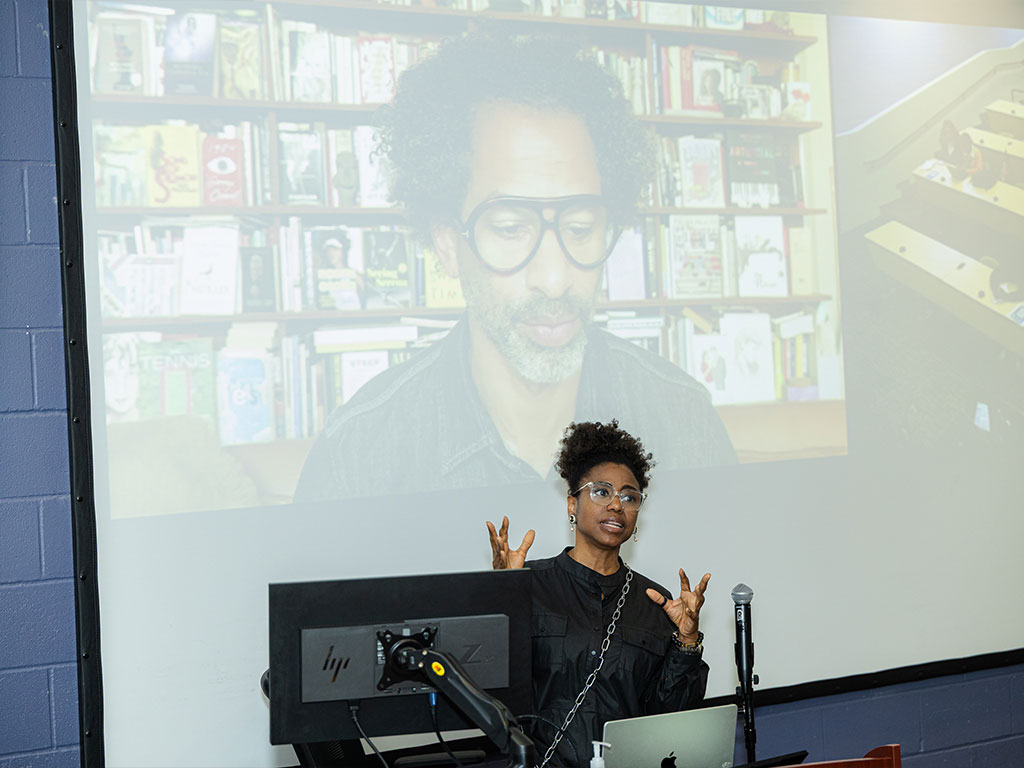 Jacque Reid hosted music journalist Touré