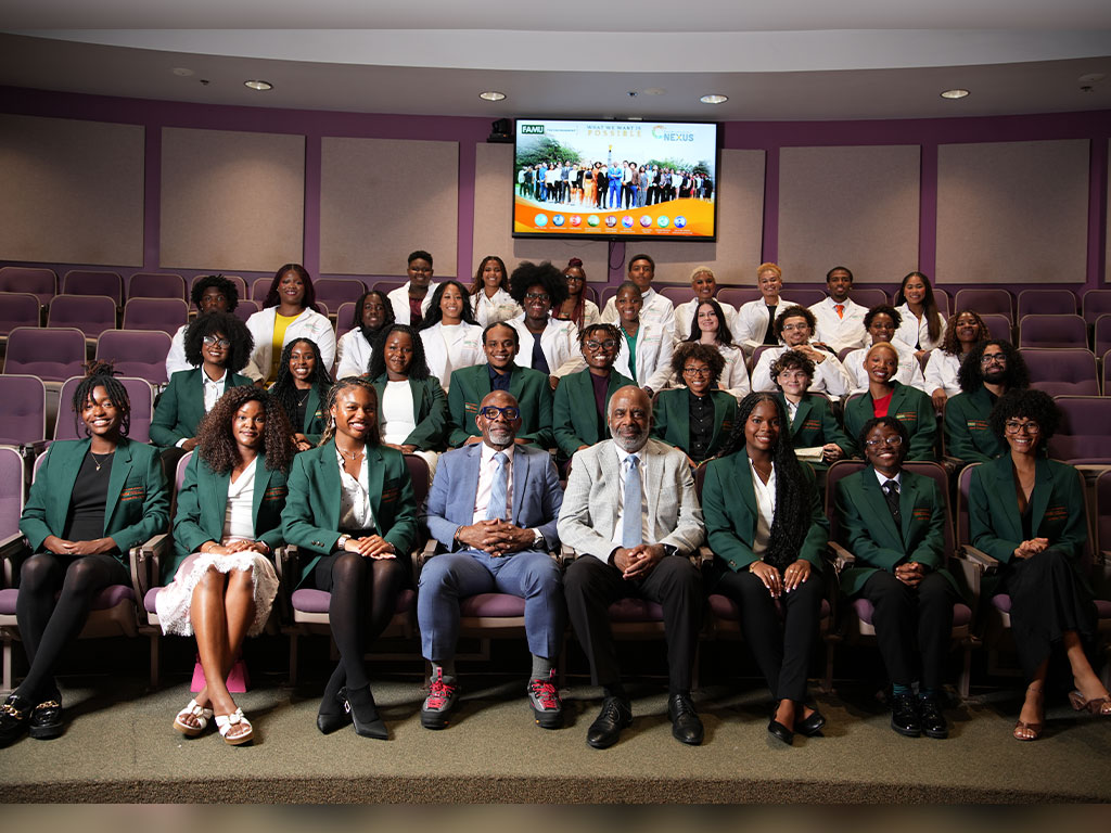 FAMU School of the Environment Celebrates Nexus Scholars at White Coat and Greening Ceremony