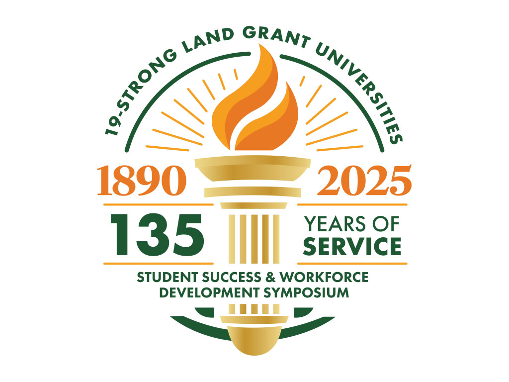 1890 Center of Excellence Symposium for Student Success and Workforce Development Logo