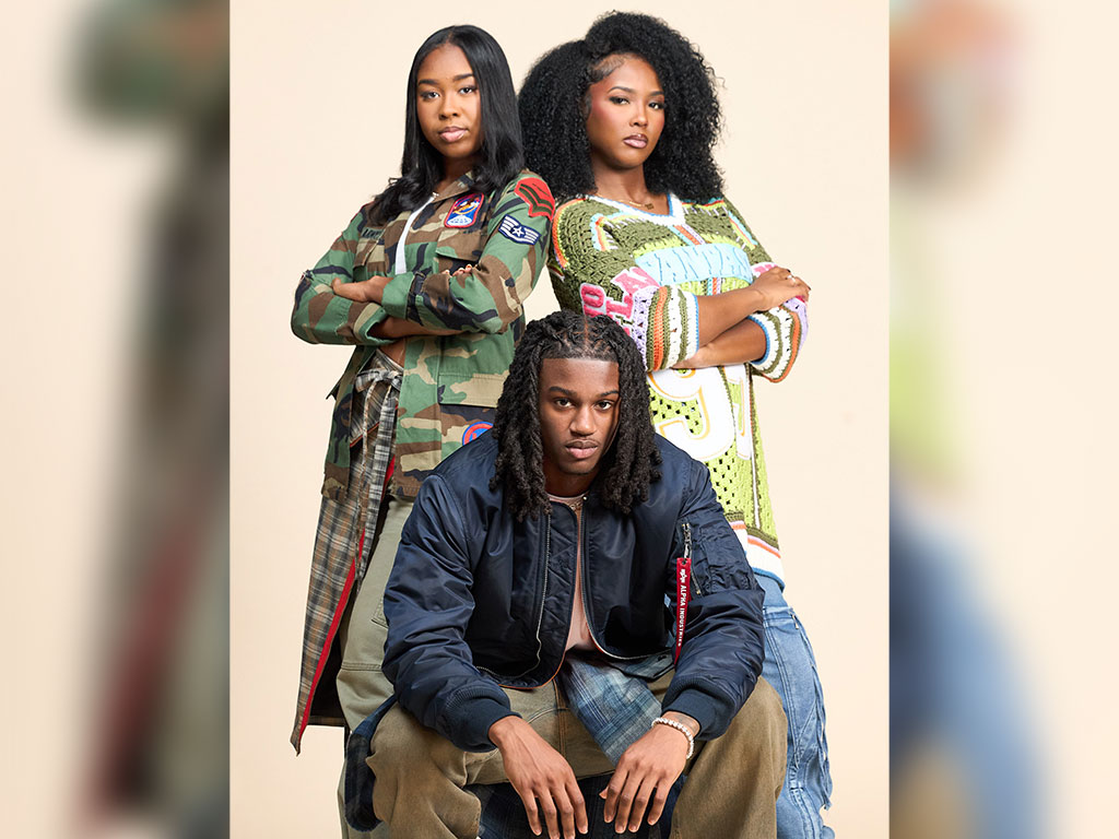 Jayden Sparkman, front, a Florida A&M University business administration student, poses with fellow participants from REVOLT's "Bet on Black: Visions to Ventures" Season 5. (Photo courtesy Jayden Sparkman)