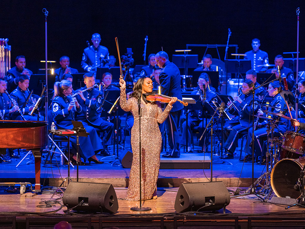 Chelsey Green and The Green Project are one of the featured acts performing at the Harambee Festival. According to their website, they have been honored to have feature debut performances of their original music and arrangements with several internationally acclaimed and award-winning professional ensembles, including the US Air Force Band, the National Symphony Orchestra, and the Prince Georges Philharmonic. Photo special to FAMU