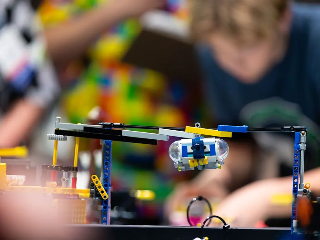 Photo of a robotics project