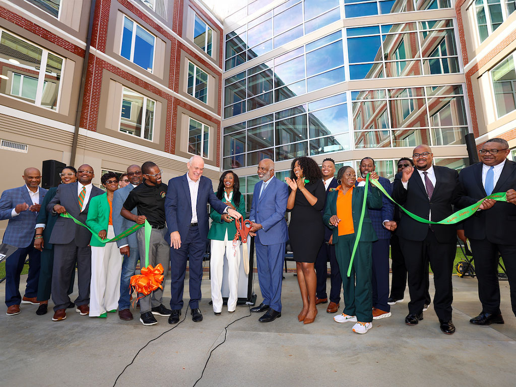 FAMU officials filled with smiles after ribbon cutting