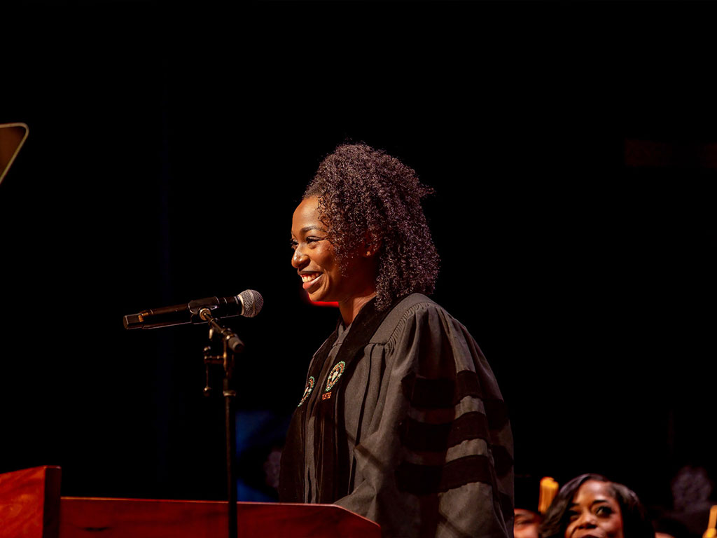 SGA President Zayla Bryant