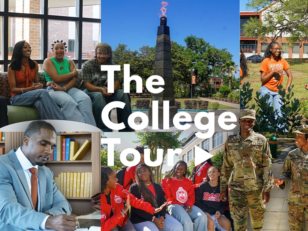 The College Tour collage
