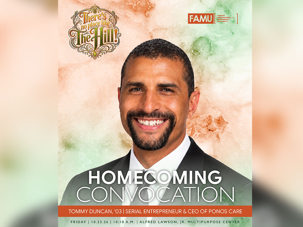 FAMU Announces Alumnus Tommy Duncan as 2026 Homecoming Convocation Speaker